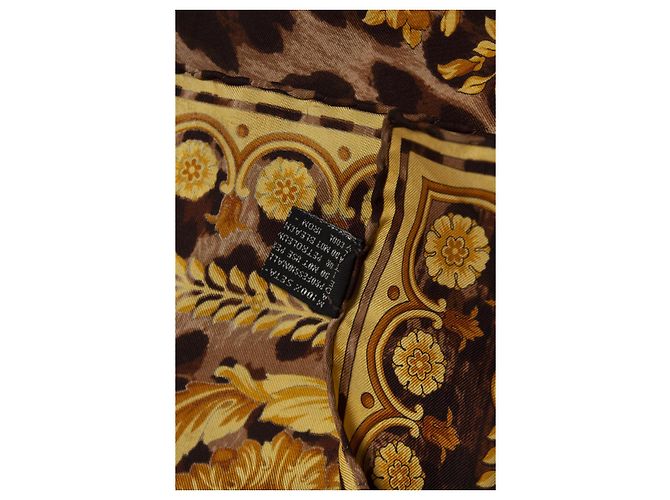 Gianni Versace Atelier versace, Barocco printed scarf. - view 9