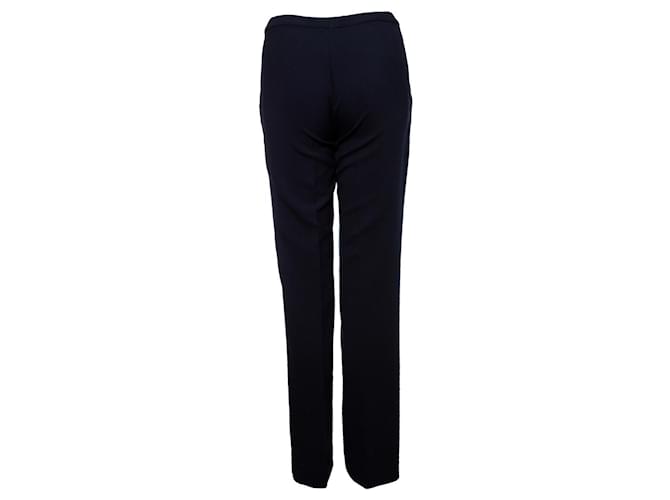 VERSACE, Blauer Maxiblazer und Pantalon - Ansicht 8