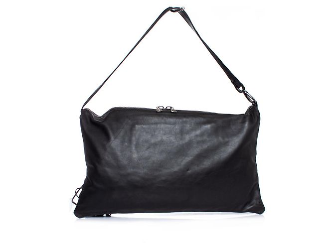 Autre Marque Maison Du Posh, borsa a tracolla con patta ripiegabile con frange e teschio Nero - vista 3
