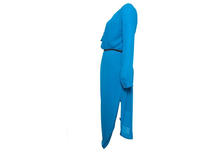 By Malene Birger VON MALENE BIRGER, blaues Kaftankleid - Ansicht 4