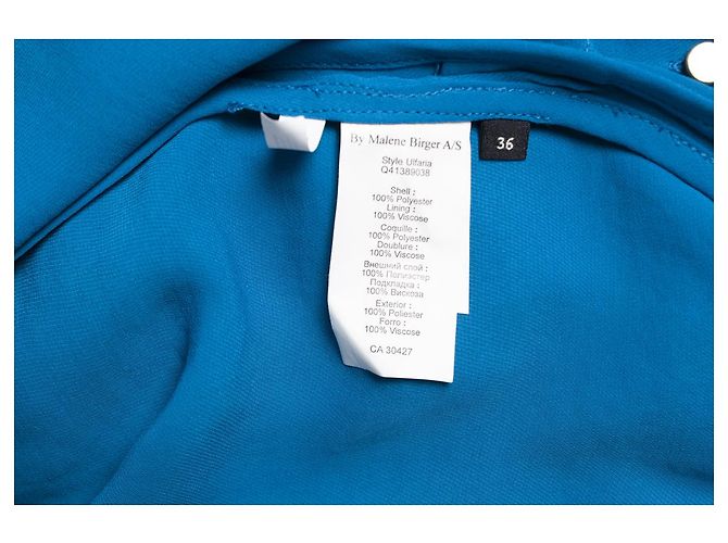 By Malene Birger VON MALENE BIRGER, blaues Kaftankleid - Ansicht 8