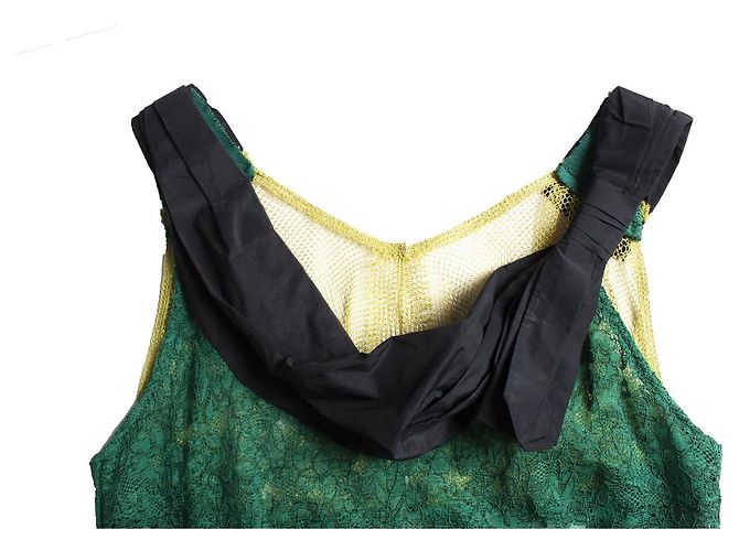 Autre Marque TOGA Top de encaje verde de viscosa - vista 5