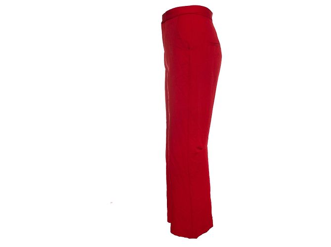 Marni, Pantalón rojo de algodón. Roja - vista 3