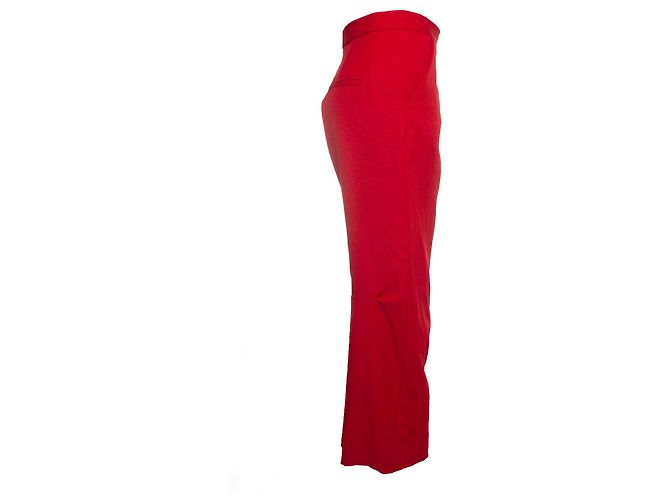 Marni, Pantalón rojo de algodón. Roja - vista 4