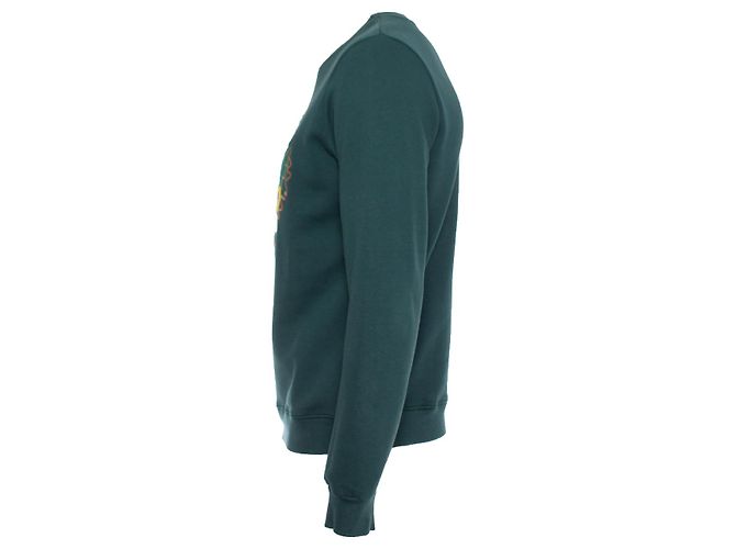 Kenzo, suéter verde con parte superior. - vista 3