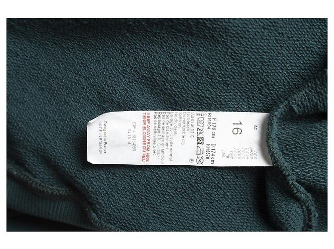 Kenzo, suéter verde con parte superior. - vista 5