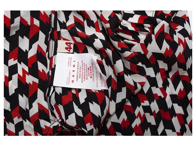 Marni, Pantalón con estampado gráfico Multicolor - vista 6