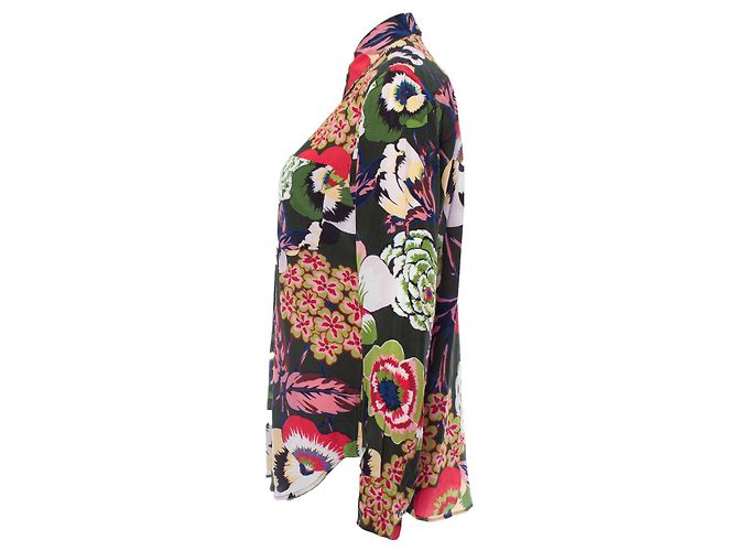Autre Marque Aspesi, blusa con estampado floral. Multicolor - vista 4