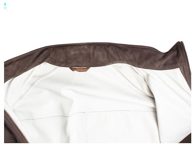 Autre Marque Seraphin, Brown suede jacket - view 7