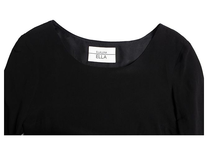 Stella Luna Ella Luna, Camiseta top con lúrex Negro Dorado - vista 6