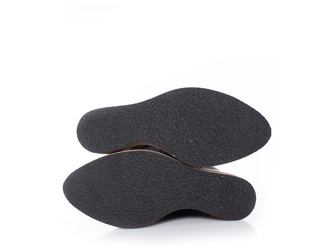 Autre Marque Paloma Barceló, botines con ribete de pelo Negro - vista 8