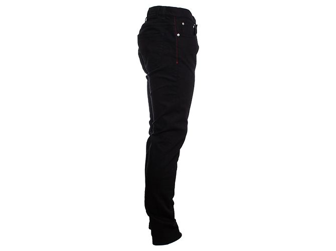 Alexander McQueen, Jeans negros - vista 4