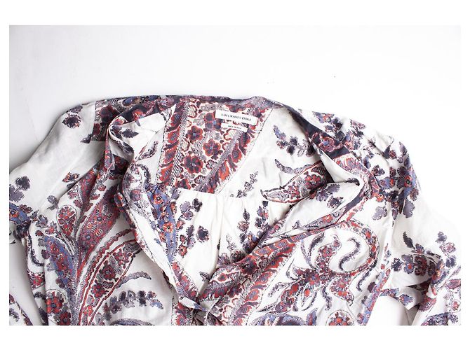 Isabel marant etoile, blusa con estampado paisley Multicolor - vista 5