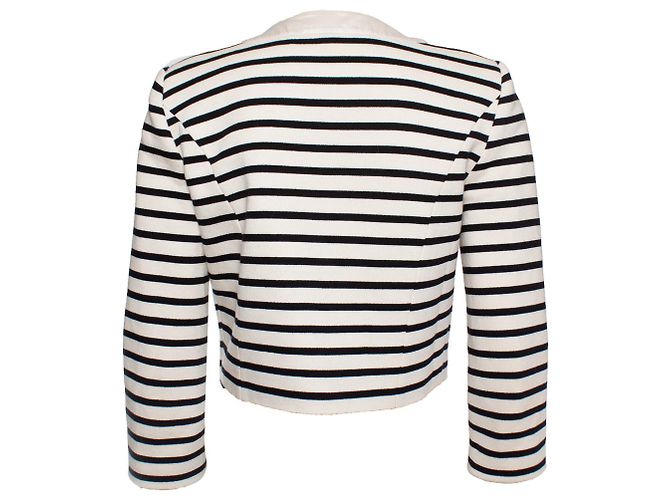 Elisabetta Franchi, Gestreifte Jacke - Ansicht 2
