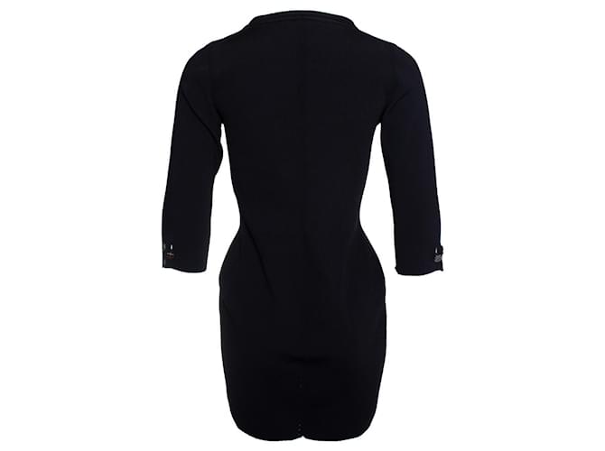 Chanel, Pinguin-Cardigan Schwarz - Ansicht 2