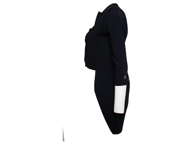 Chanel, Pinguin-Cardigan Schwarz - Ansicht 3