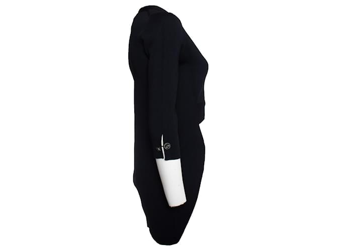 Chanel, Pinguin-Cardigan Schwarz - Ansicht 4