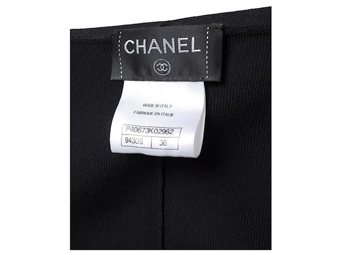 Chanel, Pinguin-Cardigan Schwarz - Ansicht 6
