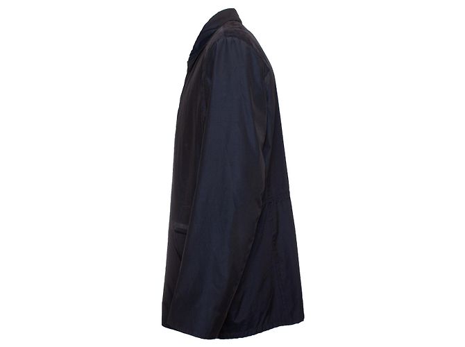 Autre Marque BRIONI, impermeable azul oscuro - vista 4