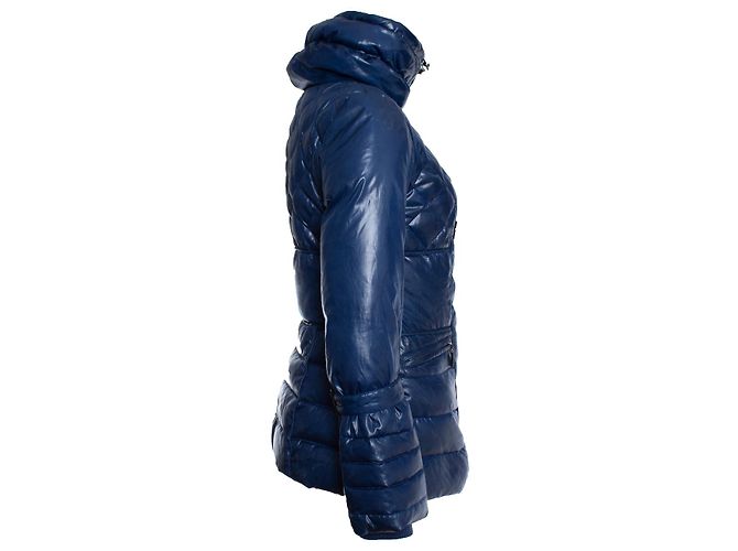 Pinko, Blaue Pufferjacke - Ansicht 3