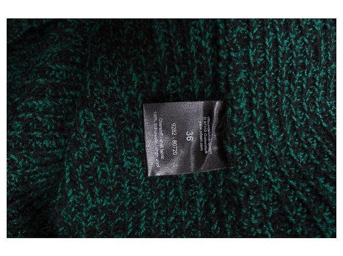 Autre Marque Odeeh, suéter de cuello alto de punto verde - vista 5