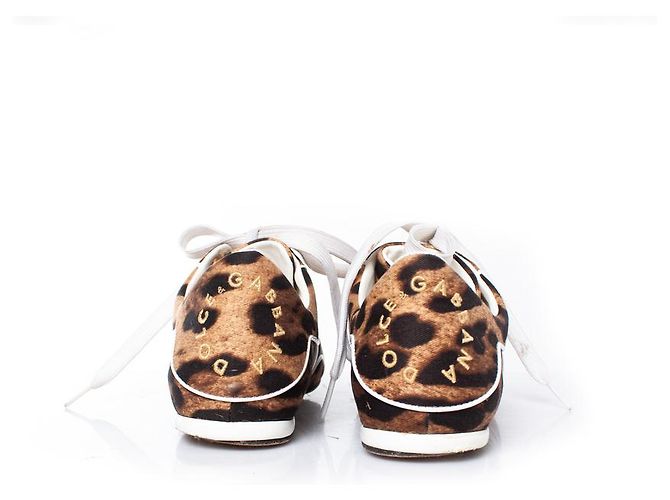 DOLCE & GABBANA, scarpe da ginnastica leopardate Multicolore - vista 7