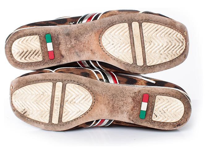 DOLCE & GABBANA, scarpe da ginnastica leopardate Multicolore - vista 8