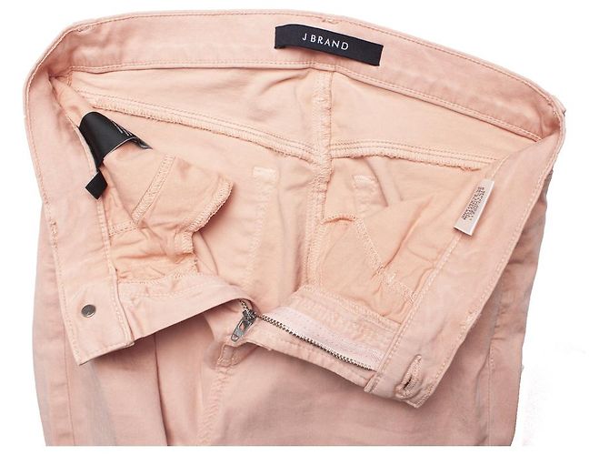 J Brand marca j, jeans ajustados rosas con elástico - vista 5