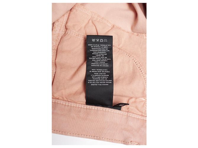 J Brand marca j, jeans ajustados rosas con elástico - vista 6