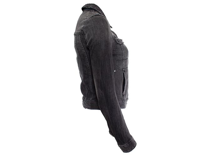 ZADIG & VOLTAIRE, Graue Jeansjacke - Ansicht 3