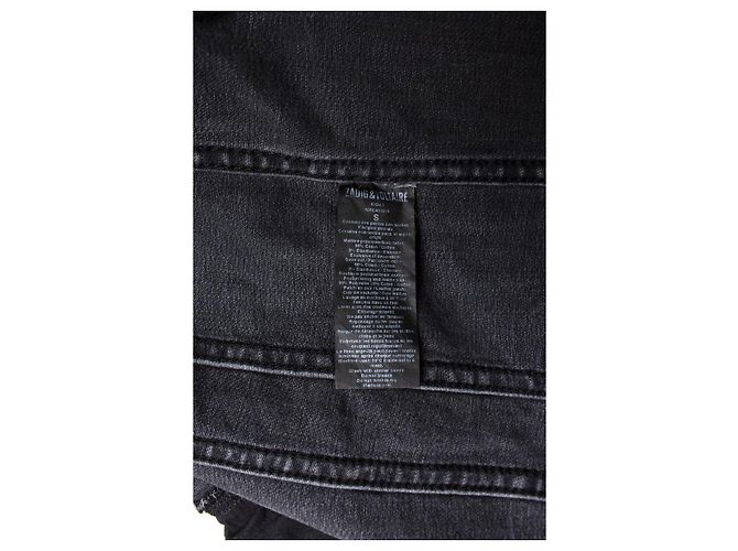 ZADIG & VOLTAIRE, Graue Jeansjacke - Ansicht 6