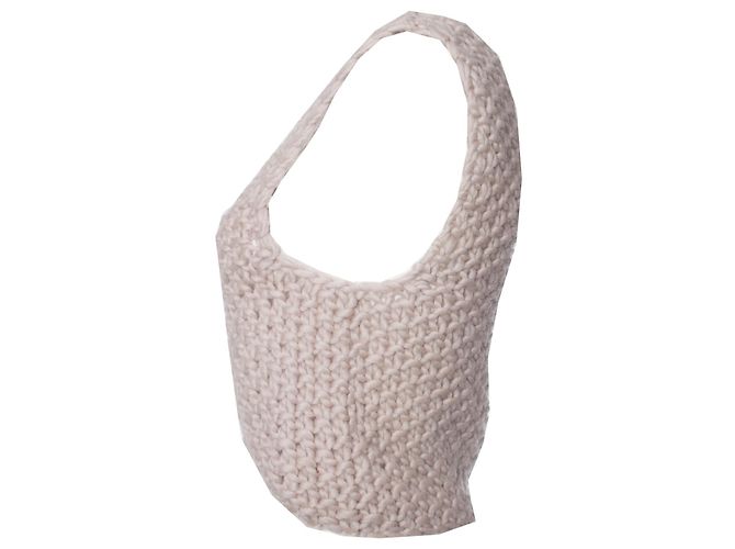 AMERICAN VINTAGE, Beige Strickweste. Braun - Ansicht 2