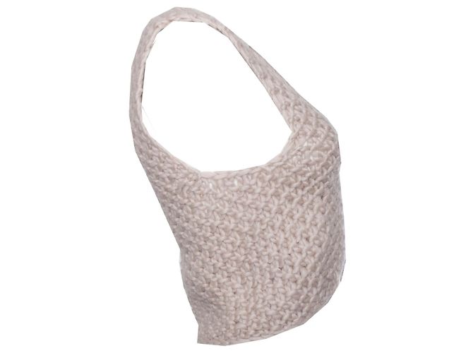 AMERICAN VINTAGE, Beige Strickweste. Braun - Ansicht 4