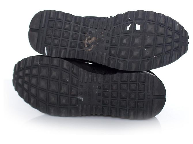 Valentino, Sneaker rockrunner mimetiche di colore nero/dimensione bordeaux 39. - vista 7