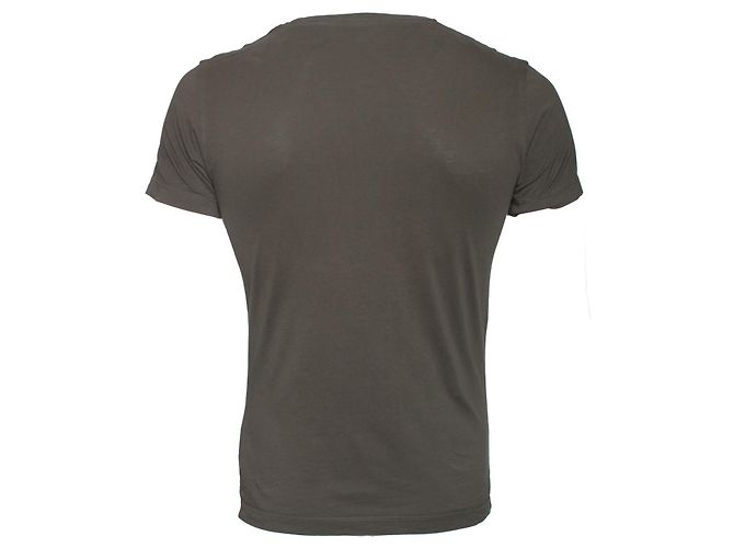 Calvin Klein, Camiseta verde con logo en relieve. - vista 3