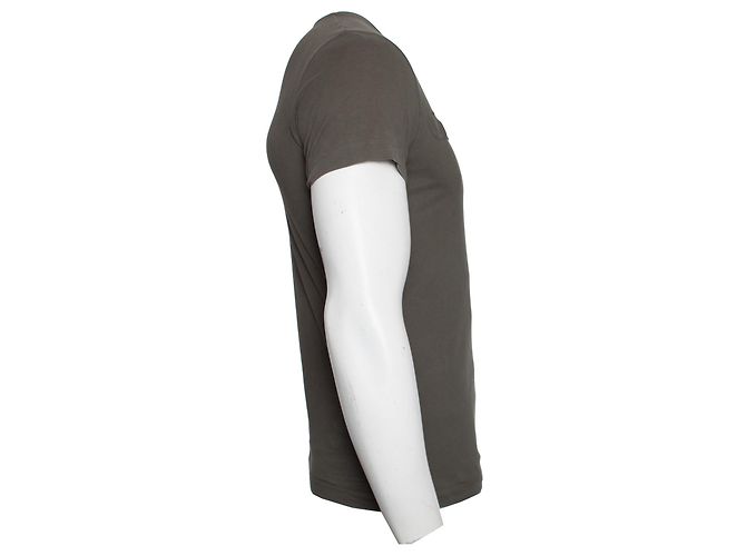 Calvin Klein, Camiseta verde con logo en relieve. - vista 4