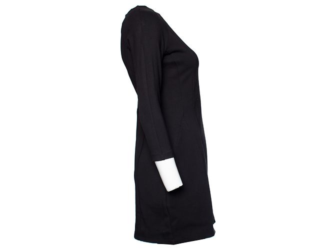 Calvin Klein, Schwarzes Stretchkleid. - Ansicht 4