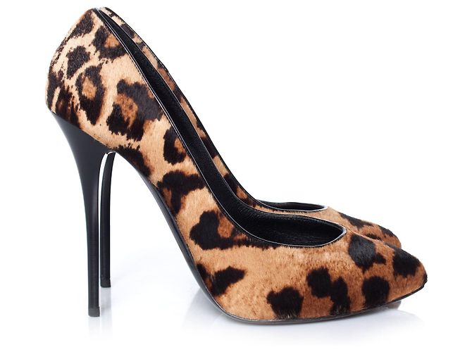 Giuseppe Zanotti, Décolleté leopardato Marrone - vista 6