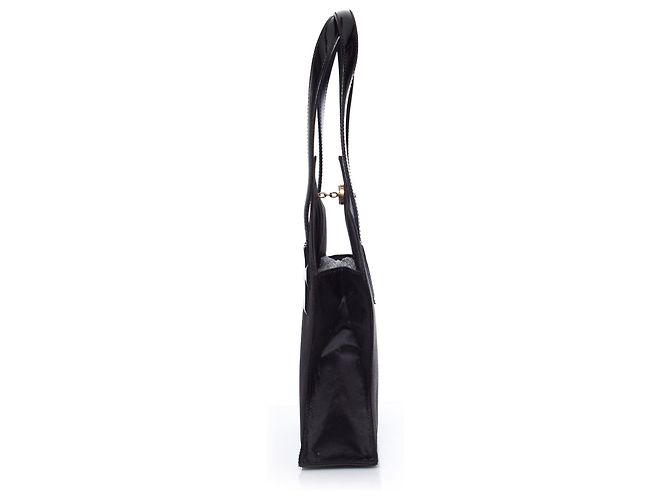 Christian Lacroix, borsa in seta e vernice Nero - vista 4
