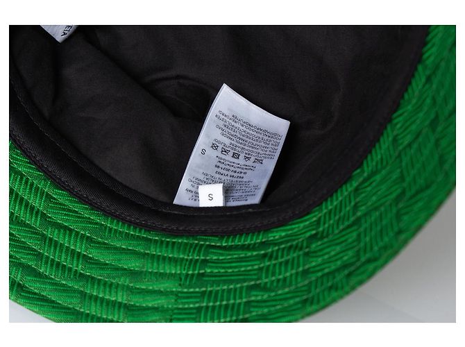 Bottega Veneta, green intrecciato bucket hat - view 5
