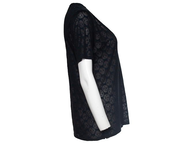 Zadig & Voltaire ZADIG Y VOLTAIRE, Camiseta con estampado de calaveras Negro Azul - vista 3