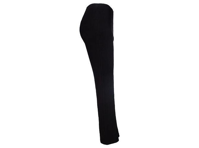 By Malene Birger VON MALENE BIRGER, schwarze Hose mit Besatz - Ansicht 4