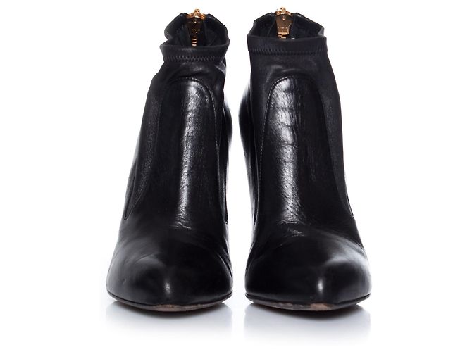 Stivaletti con stiletto Tom Ford in oro nero. - vista 3