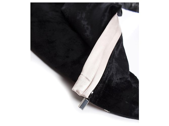 Chanel, Sporthose aus Samt. Schwarz - Ansicht 6