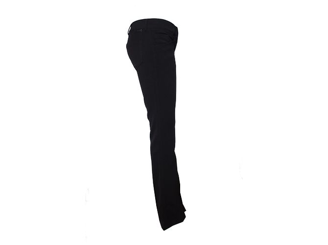 Prada, Schwarze Ripphose. - Ansicht 4