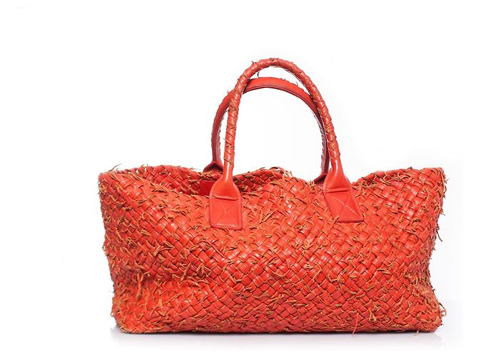 Bottega Veneta, Tote rosso con pochette - vista 3