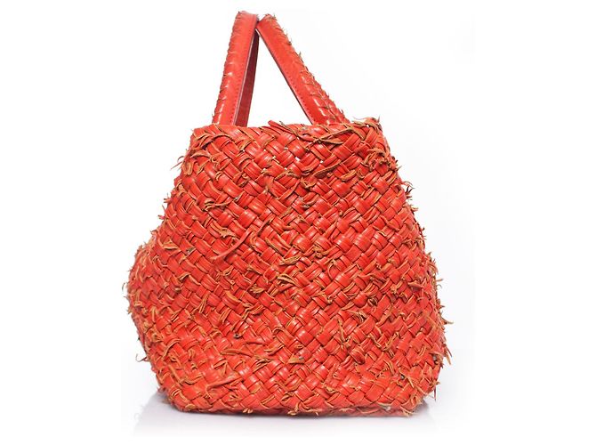Bottega Veneta, Tote rosso con pochette - vista 4