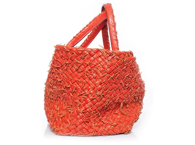 Bottega Veneta, Tote rosso con pochette - vista 5