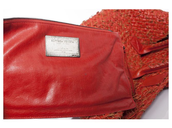 Bottega Veneta, Tote rosso con pochette - vista 8