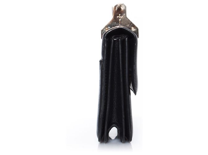 M2malletier, Pochette La Fleur du Mal in pelle nera. Nero - vista 6